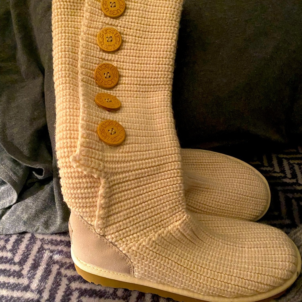 Ugg Cardy 5 button boots, worn once, perfect condition…